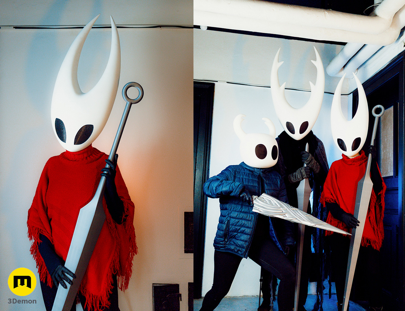Photo Hornet Helmet from Hollow Knight Silksong STL mask 3D print 3Demon