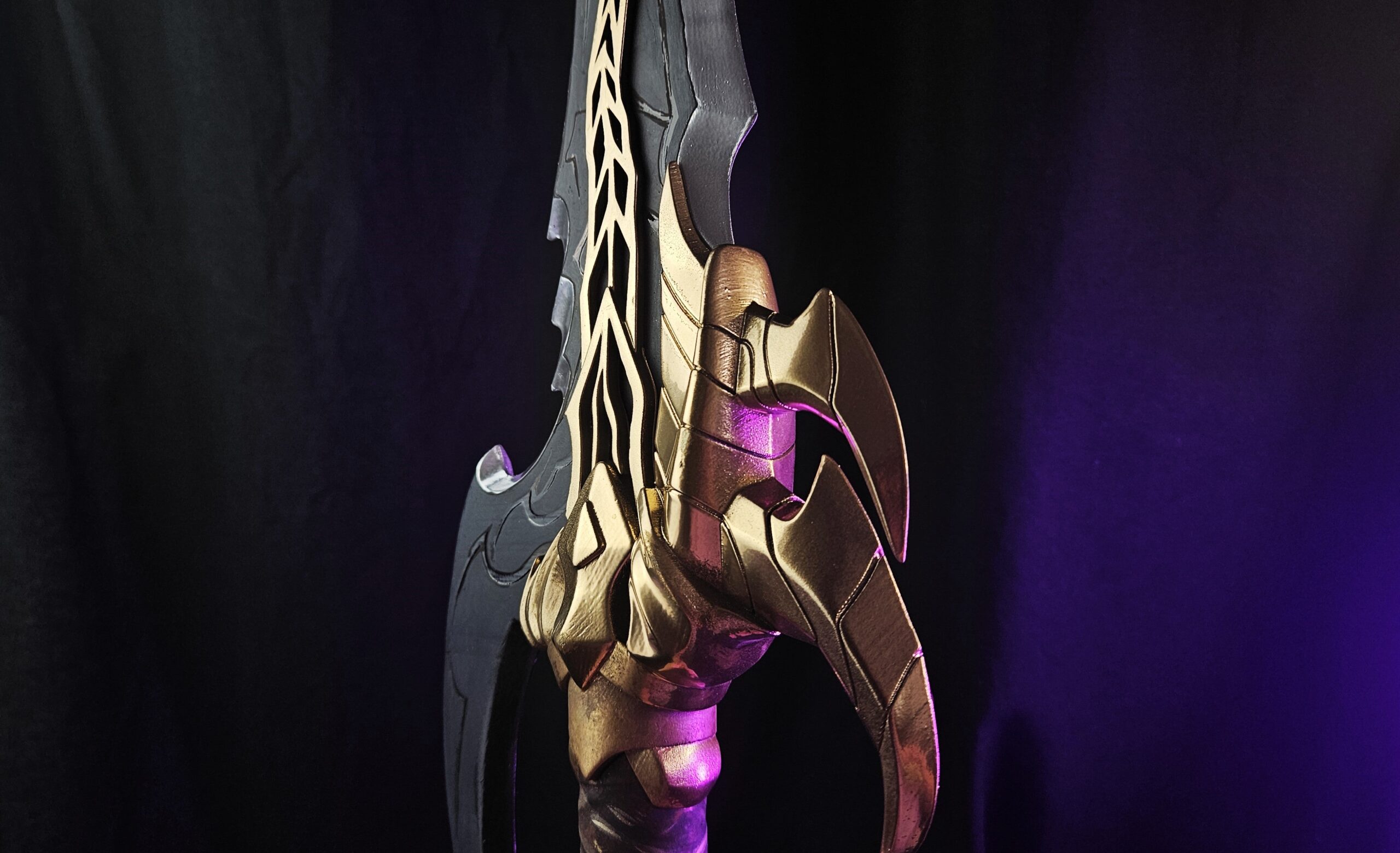 3D printed Kasaka's Venom Fang dagger from Solo Leveling – Final Result, step photo 3