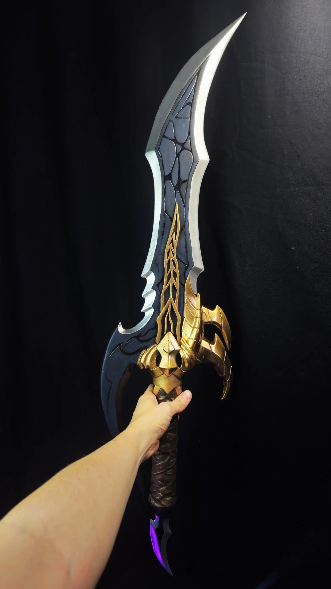 3D printed Kasaka's Venom Fang dagger from Solo Leveling – Final Result, step photo 2