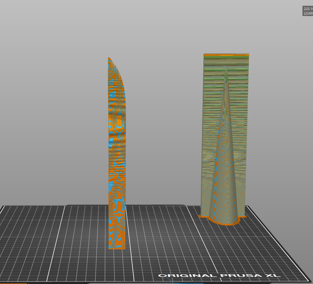 3D printed Dark Sister sword with a Damascus steel pattern – Setting Up the Slicer for a Damascus Pattern on any blade, step photo 5
