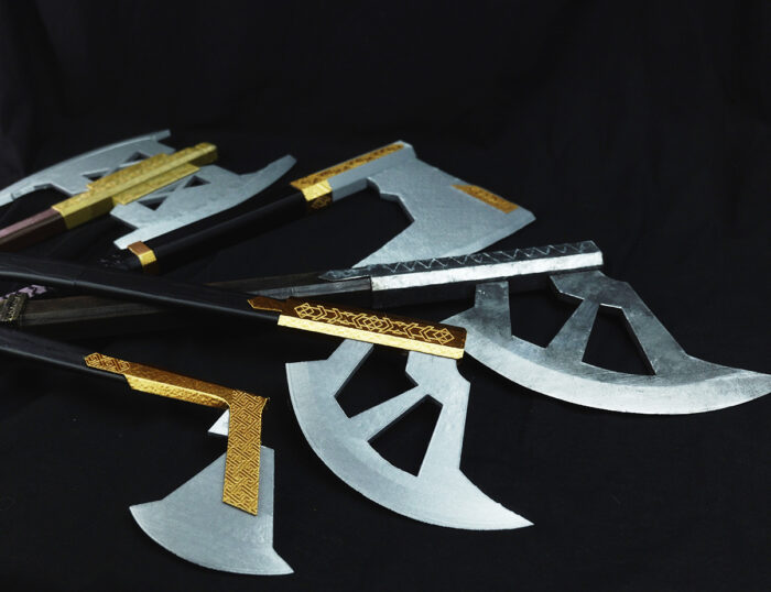 Gimli Axes Collection - Lord of the Rings — 3D printable STL model