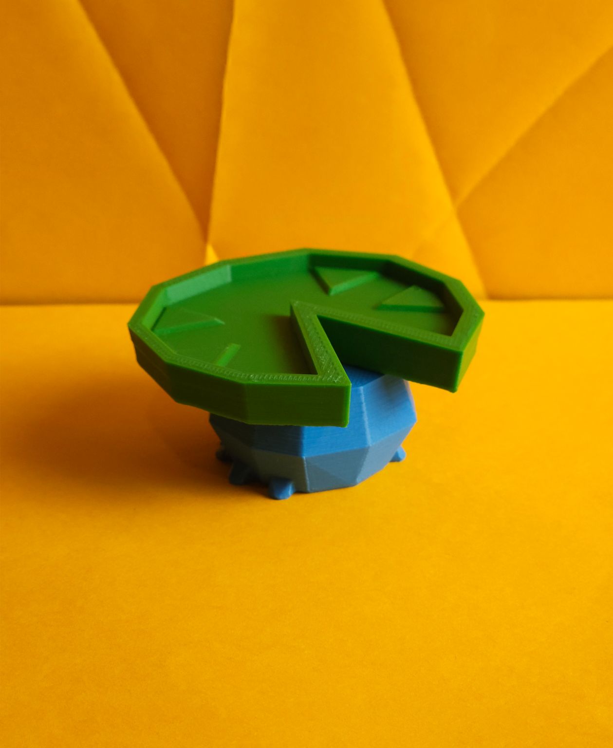 Low poly Lotad 3D print