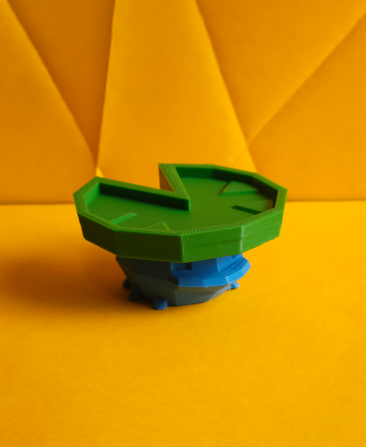 Low poly Lotad 3D print