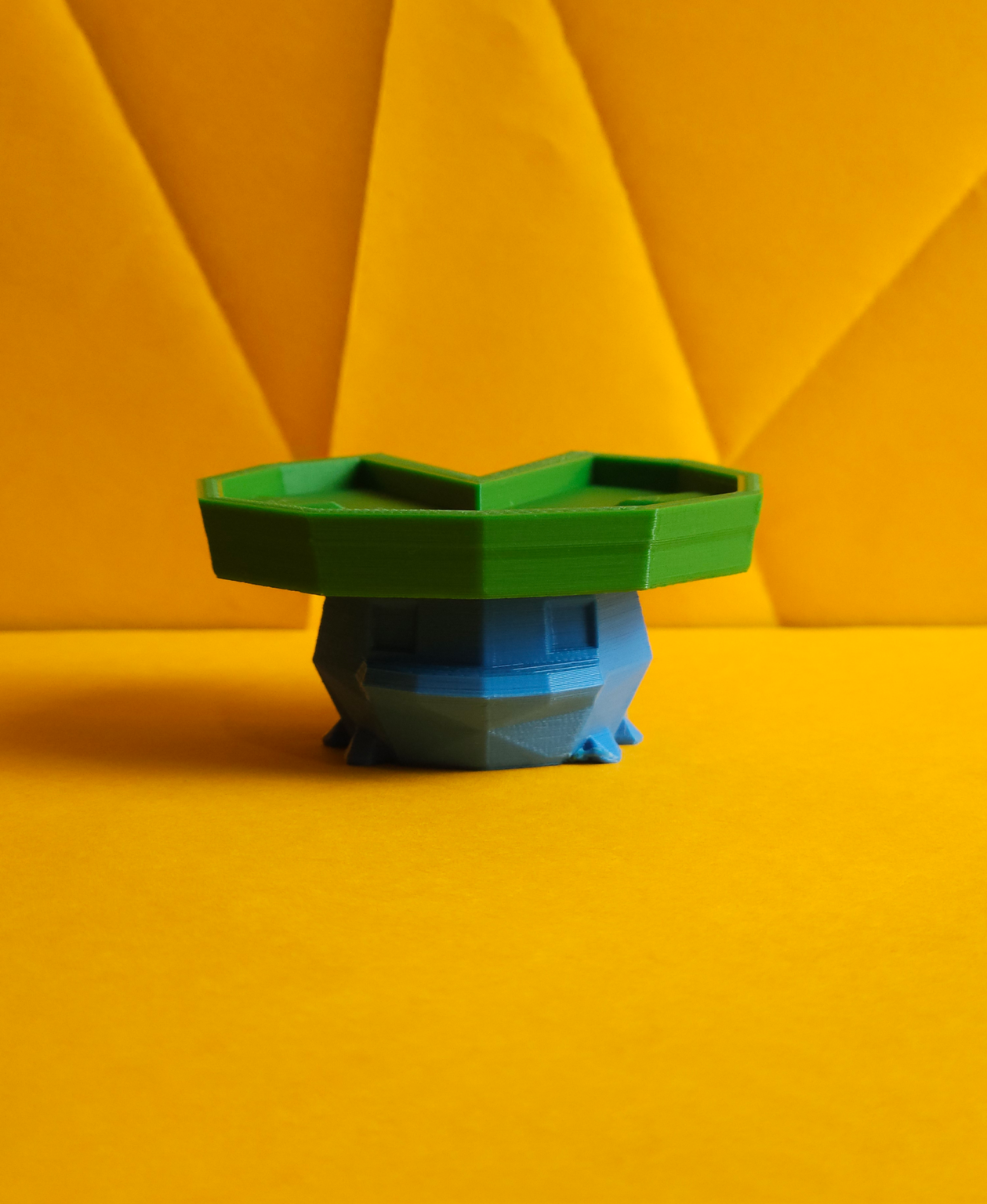 Low poly Lotad 3D print
