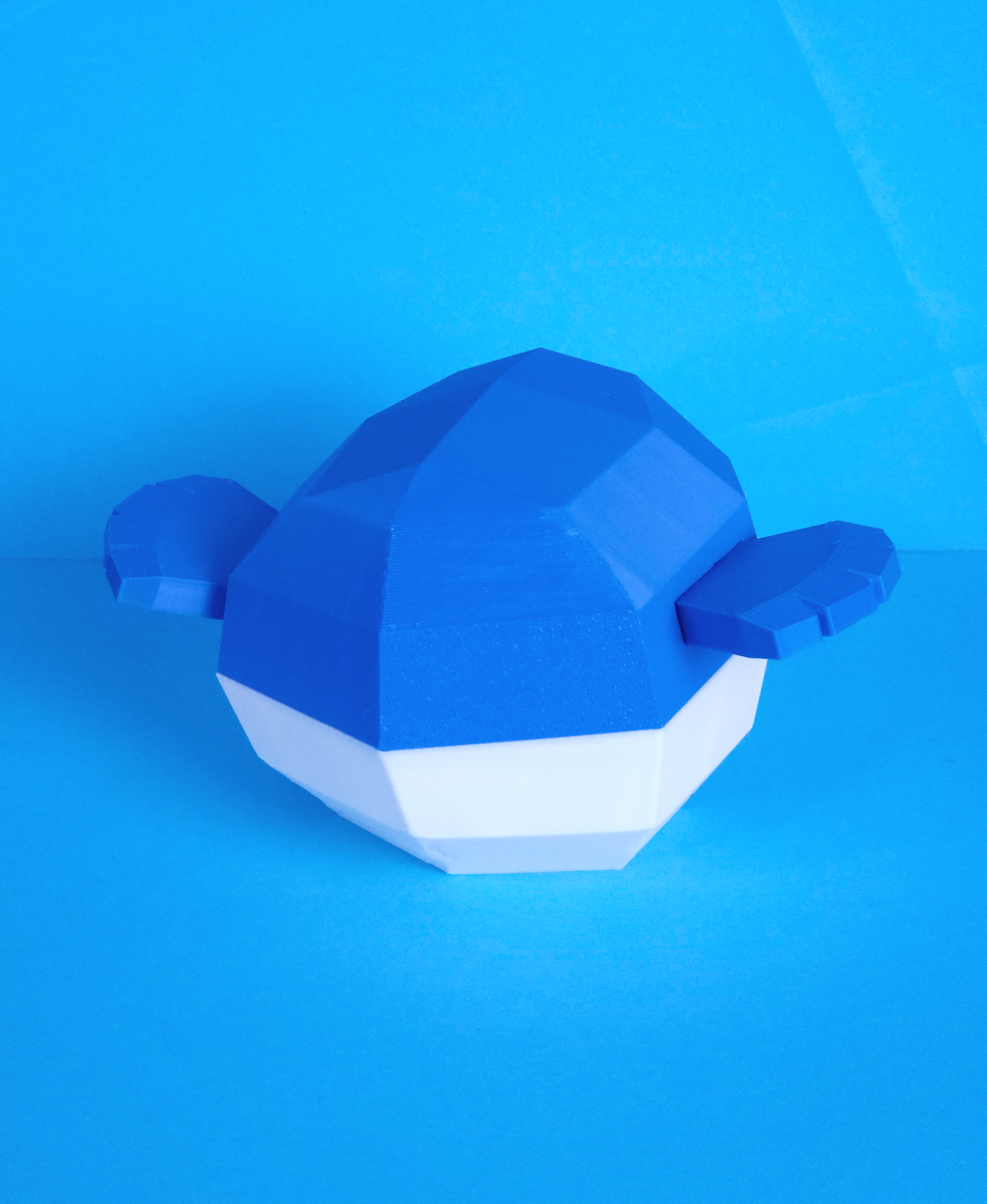 Low poly Wailmer 3D print