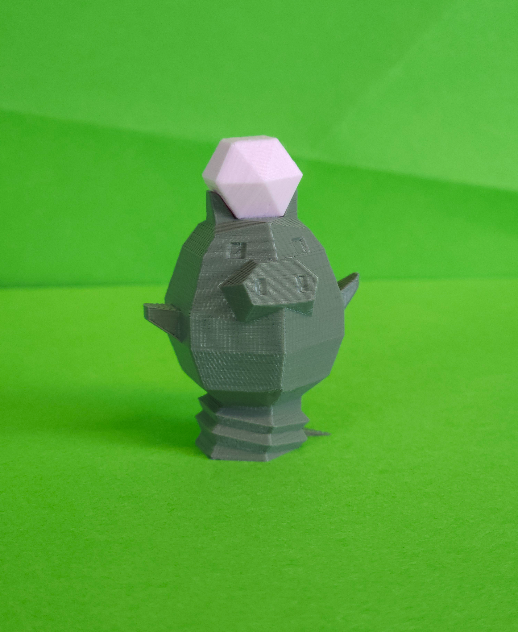 Low poly Spoink 3D print