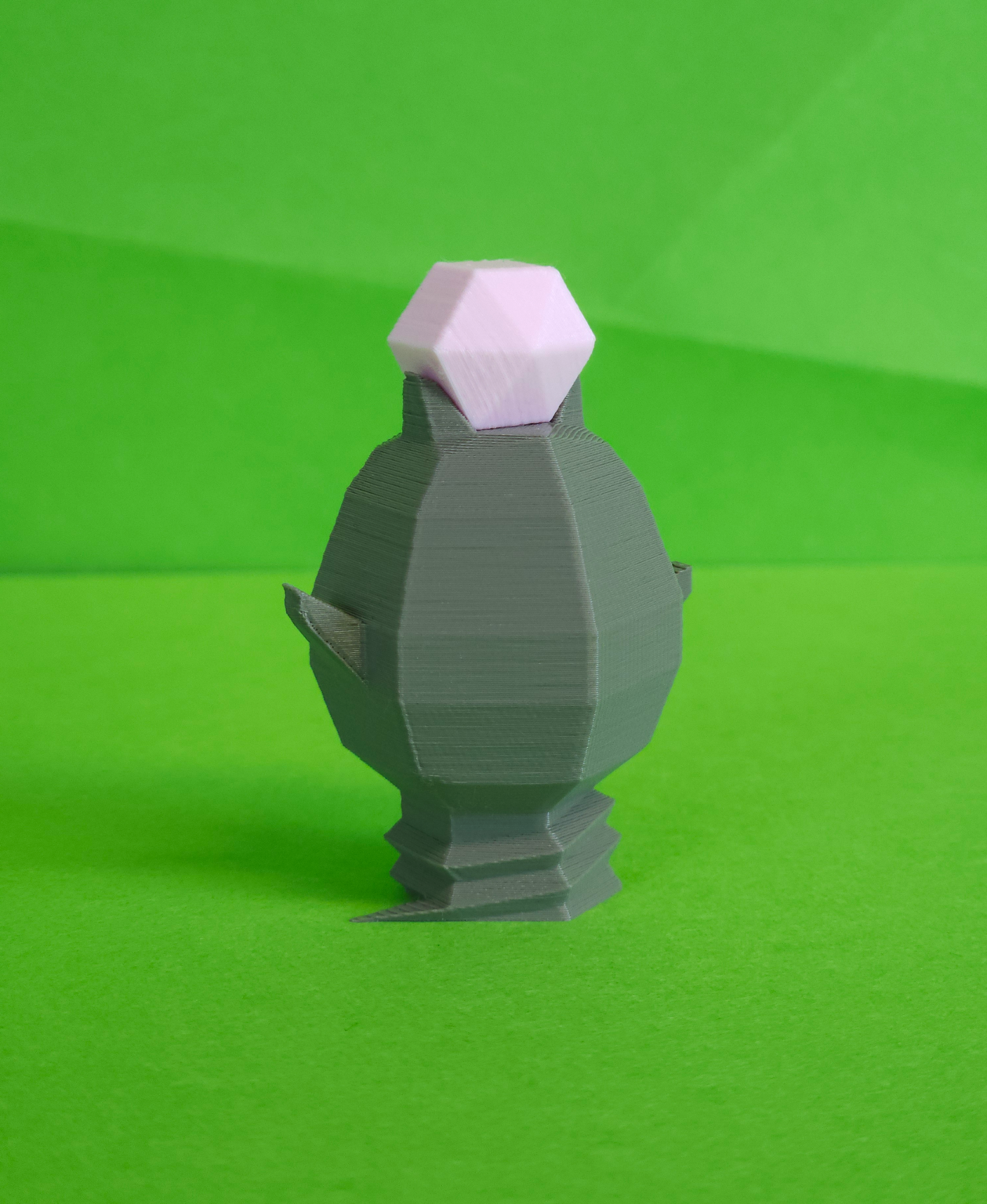 Low poly Spoink 3D print