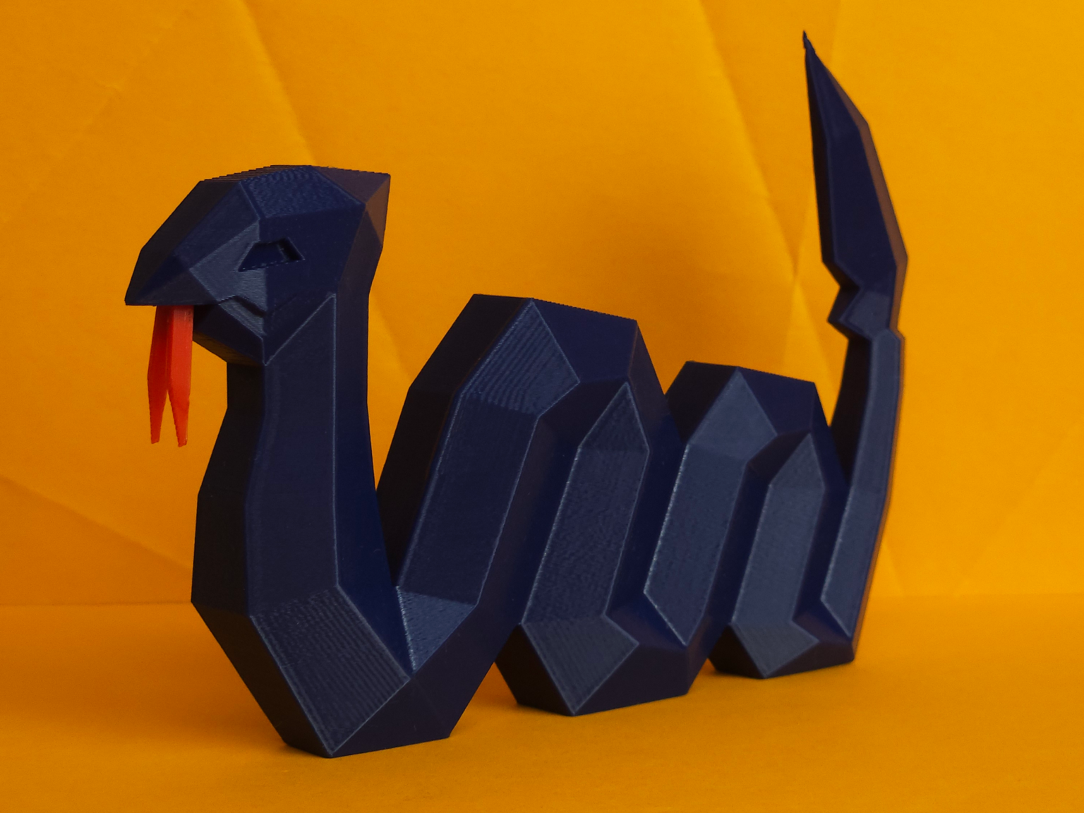 Low poly Seviper 3D print
