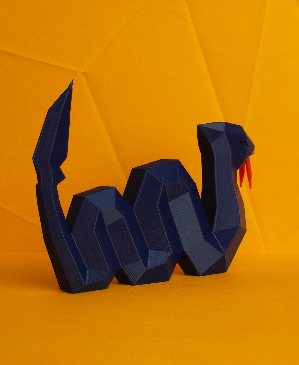 Low poly Seviper 3D print