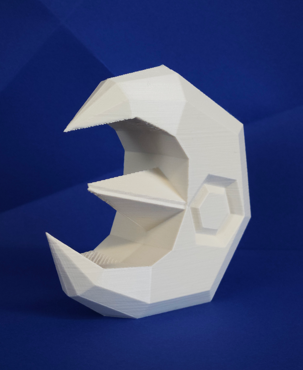 Low poly Lunatone 3D print