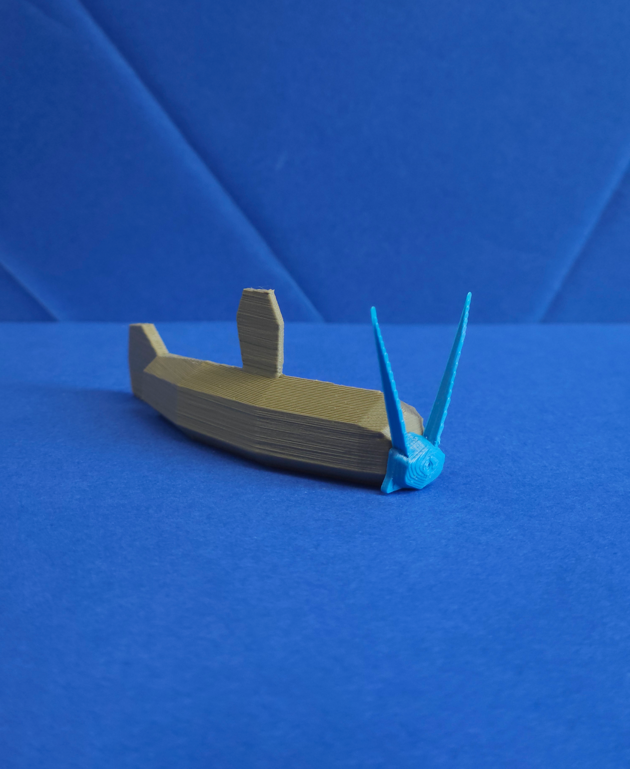 Low poly Barboach 3D print