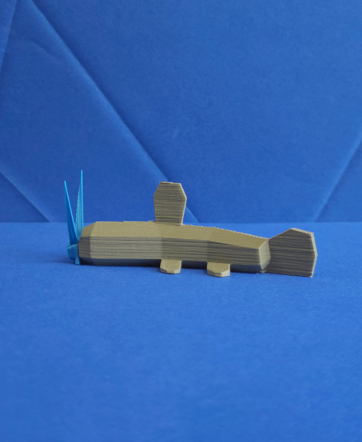 Low poly Barboach 3D print