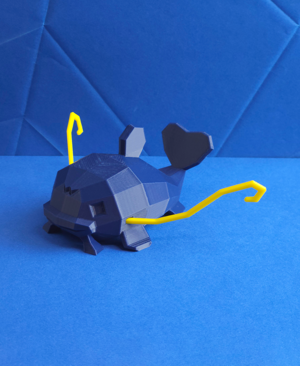 Low poly Whiscash 3D print