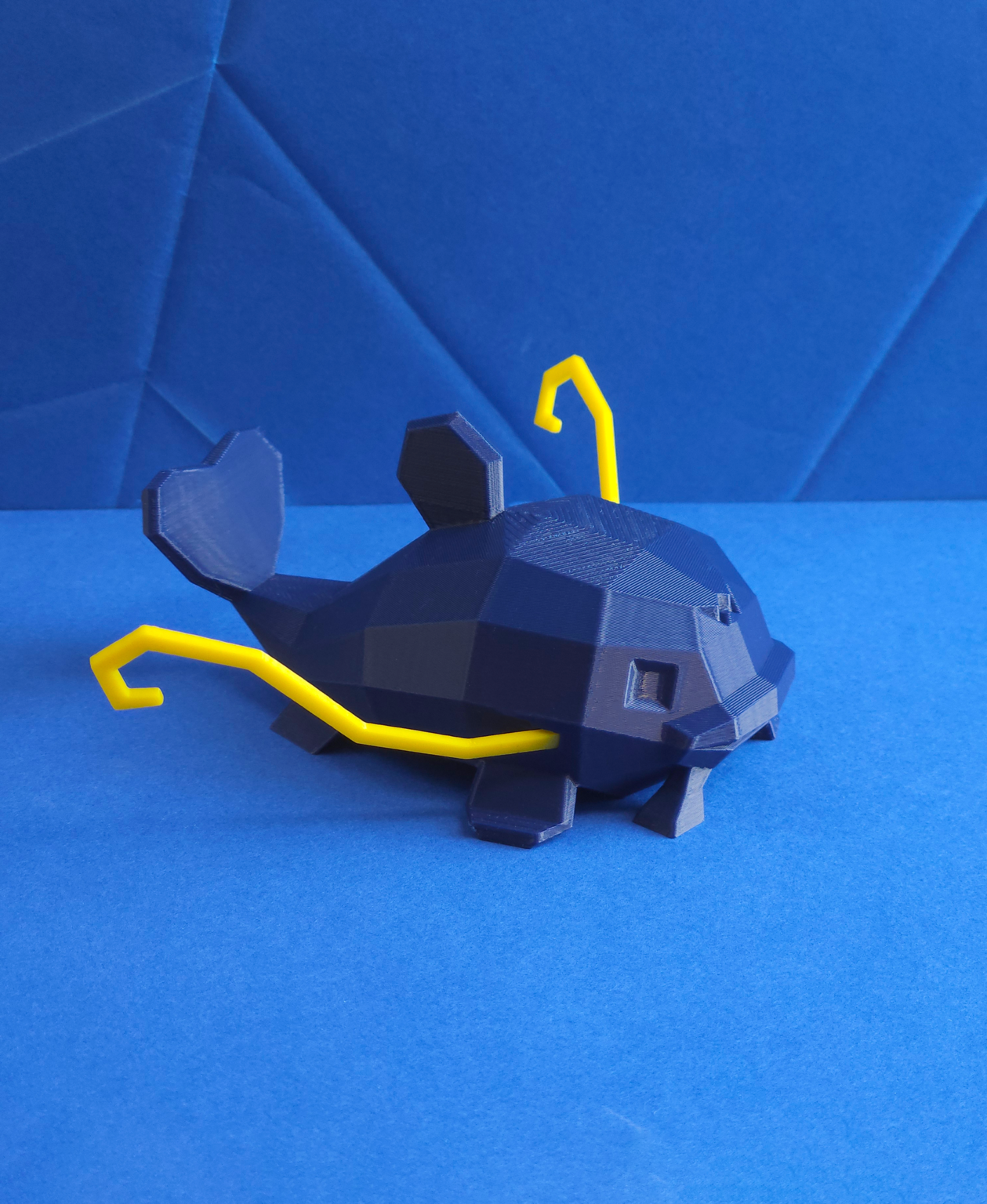 Low poly Whiscash 3D print