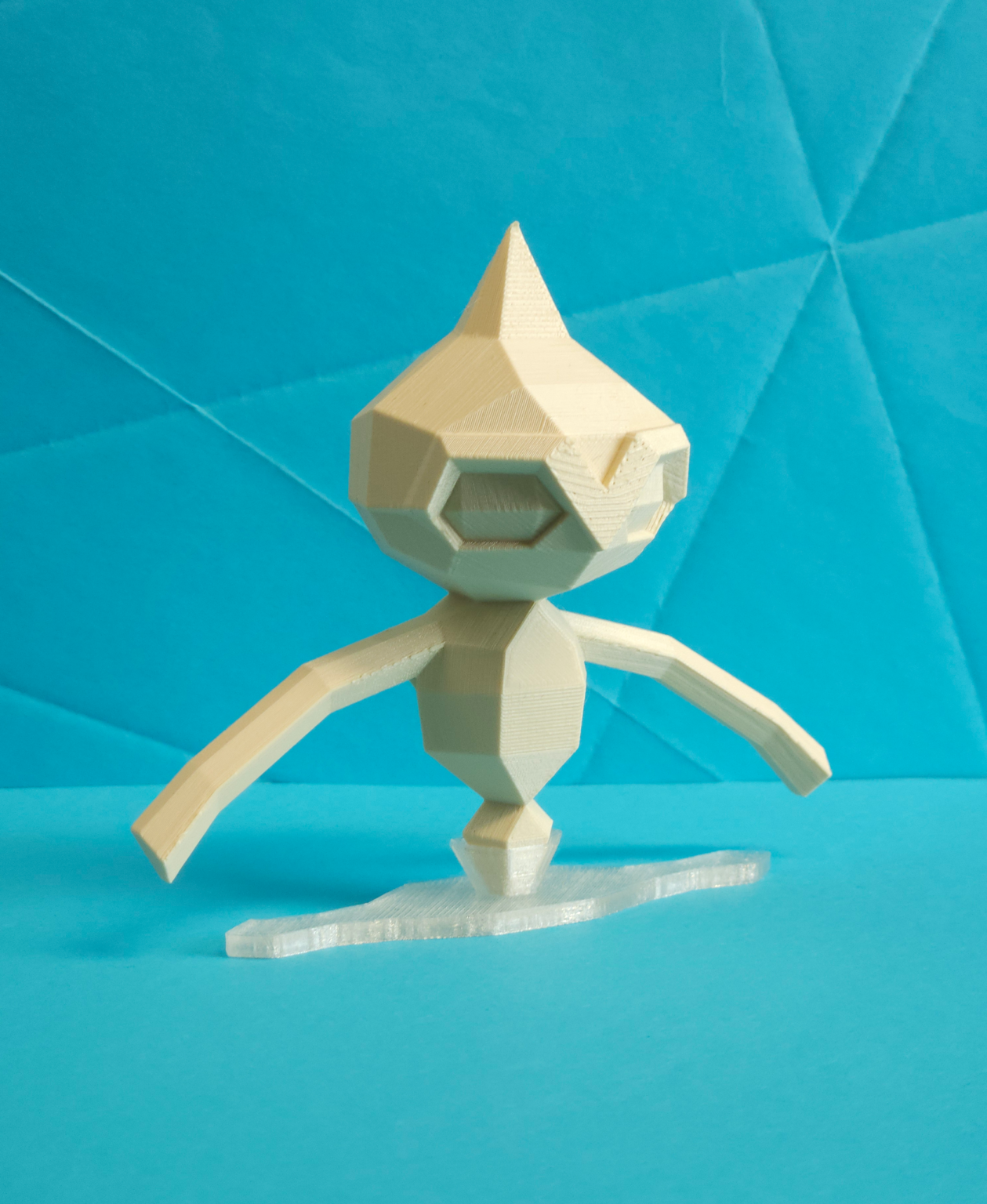 Low poly Baltoy 3D print