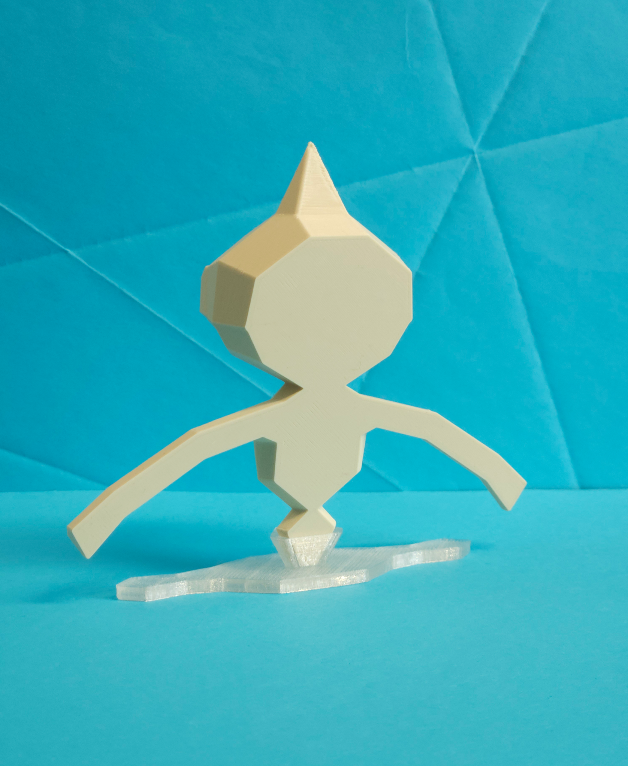Low poly Baltoy 3D print