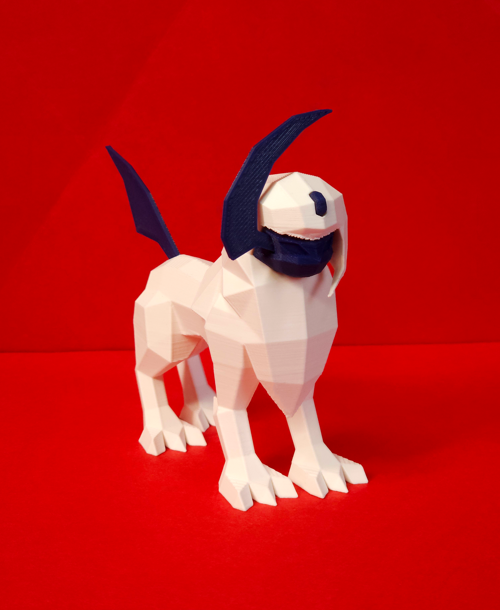 Low poly Absol 3D print