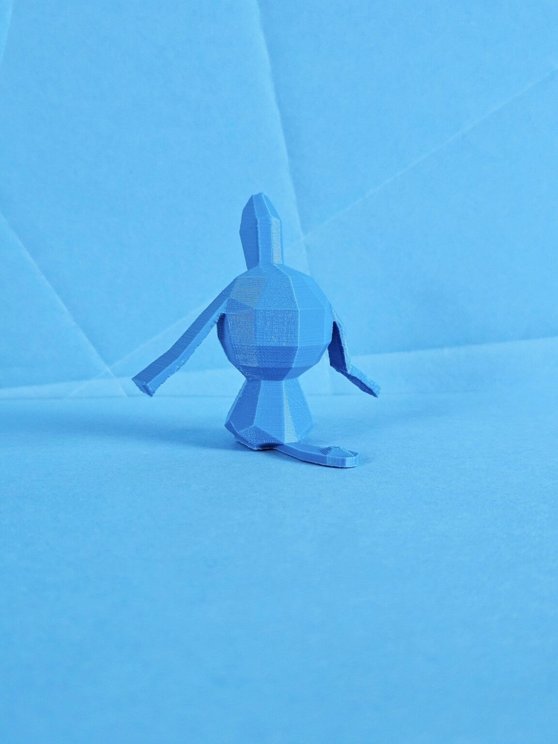 Low poly Wynaut 3D print