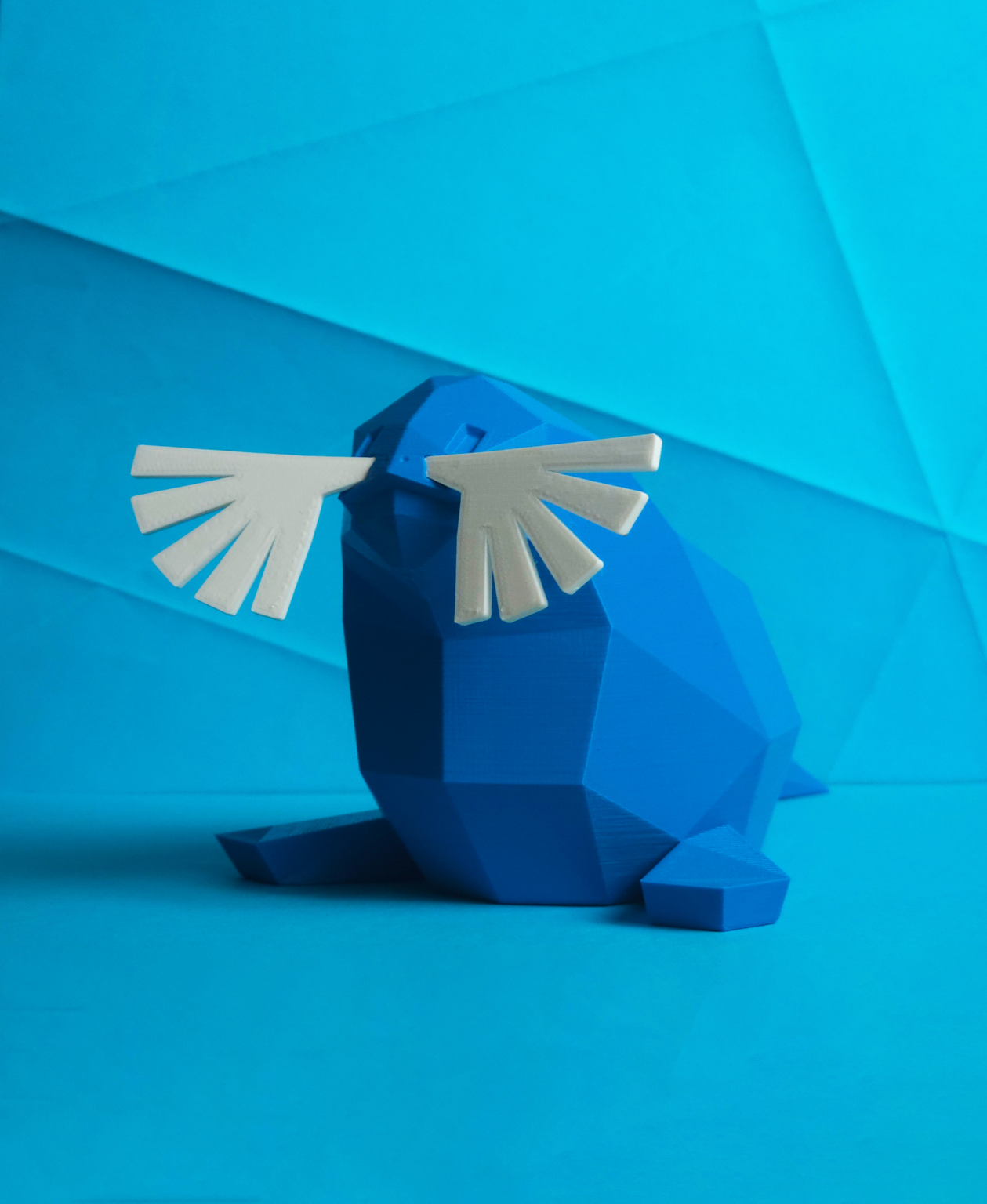 Low poly Sealeo 3D print