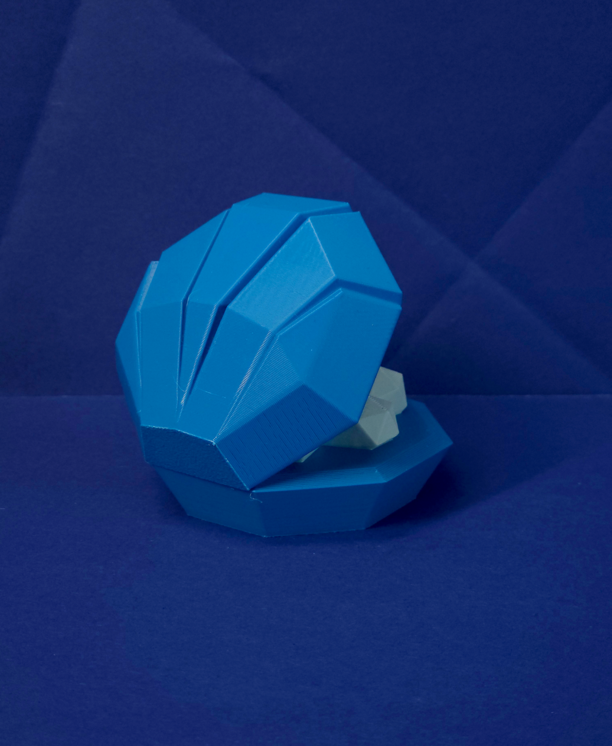 Low poly Clamperl 3D print