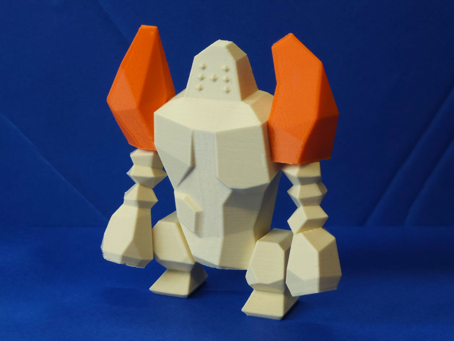 Low poly Regirock 3D print