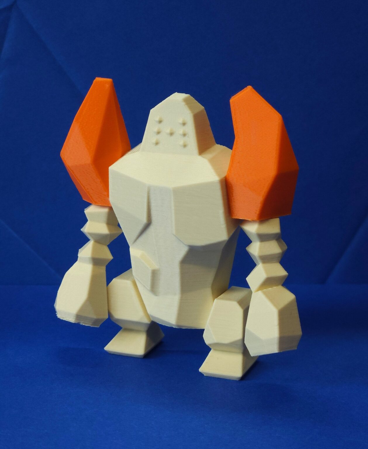 Low poly Regirock 3D print