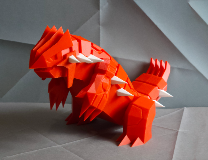 Groudon — 3D printable STL model