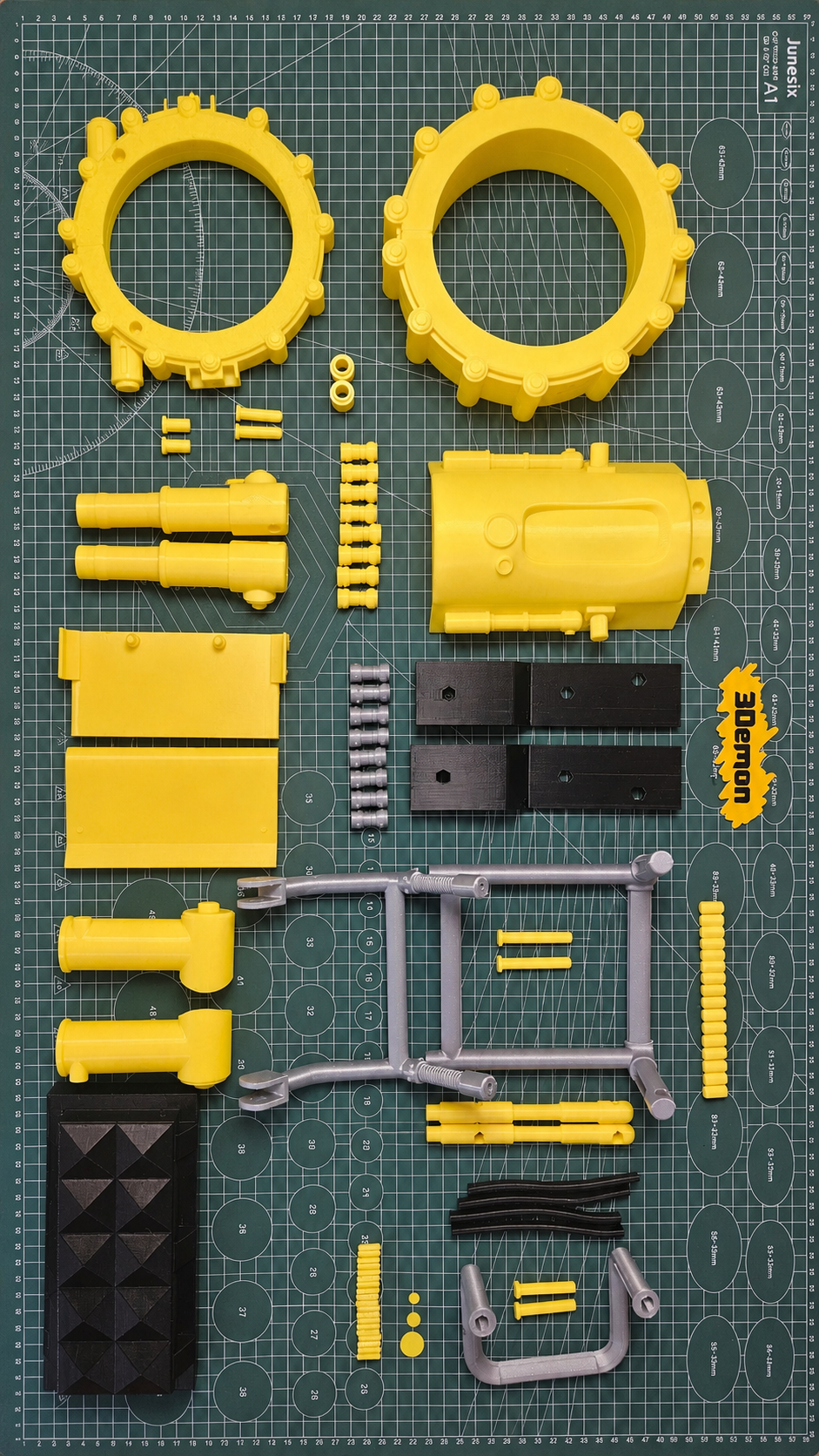3D printed Lucy Power Fist cosplay prop from Fallout – 3D Printing the Power Fist Parts, step photo 4