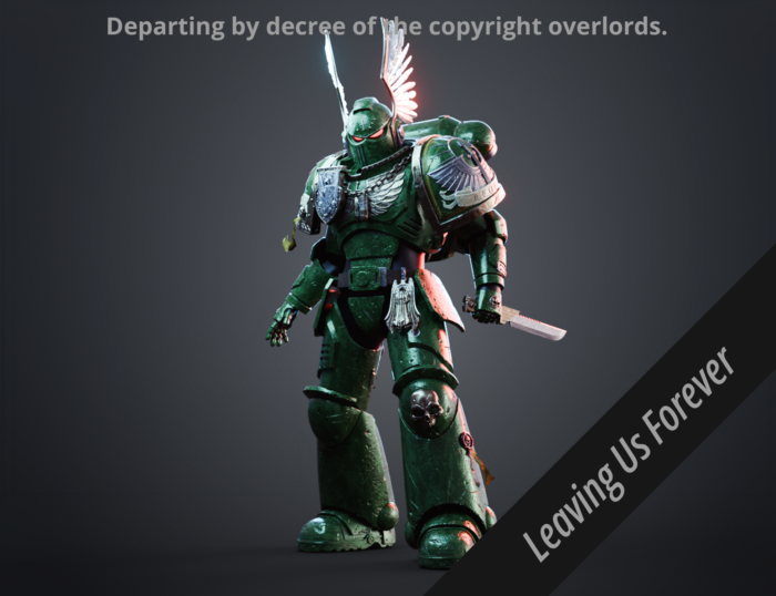 Dark Angels Armor — 3D printable STL model