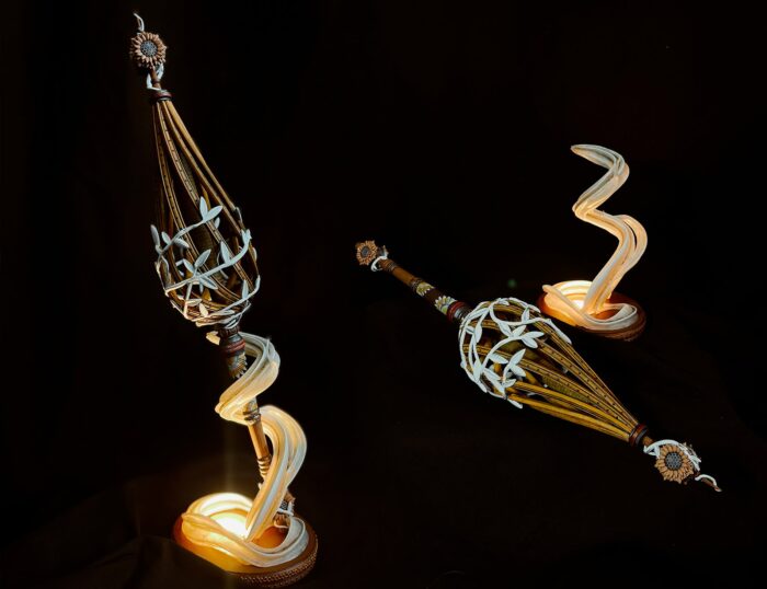 Hazel's Distaff - South of Midnight — 3D printable STL model