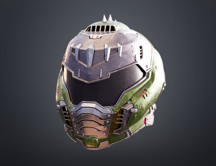 Doom The Dark Ages Doomslayer Helmet — 3D printable STL model