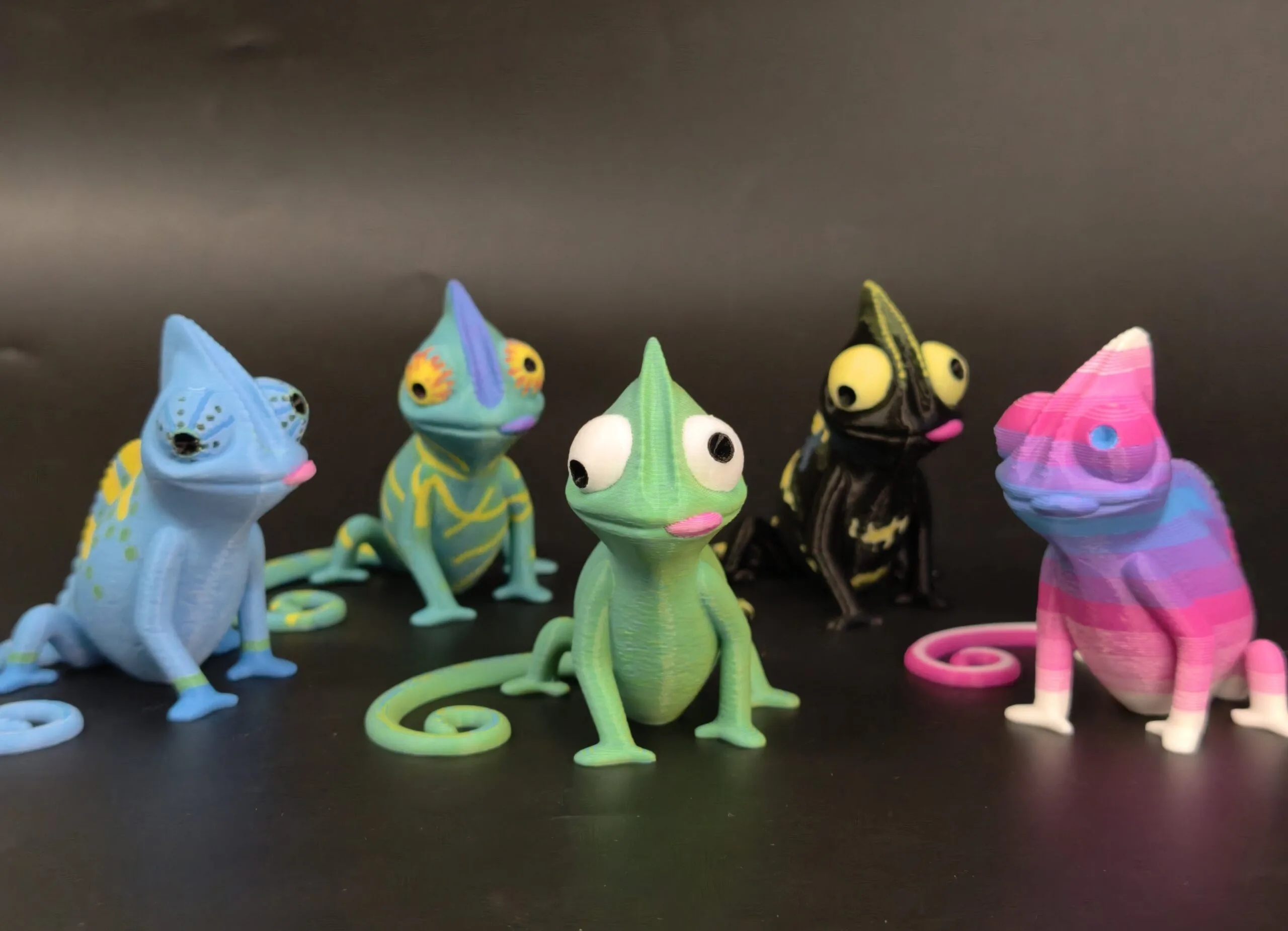Chameleon Full Spectrum STL/3MF | 3D Printable Prop | 3Demon