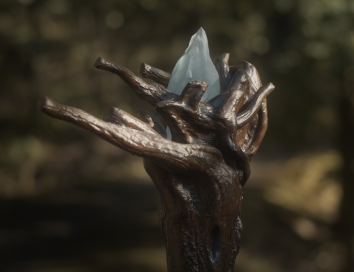 Mithrandir Rivendell Staff — 3D printable STL model