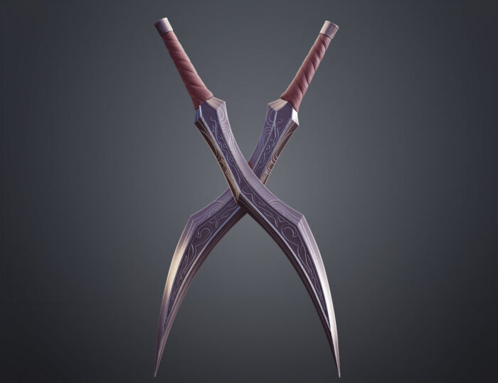 Katarina's Daggers - League of Legends Noxus — 3D printable STL model