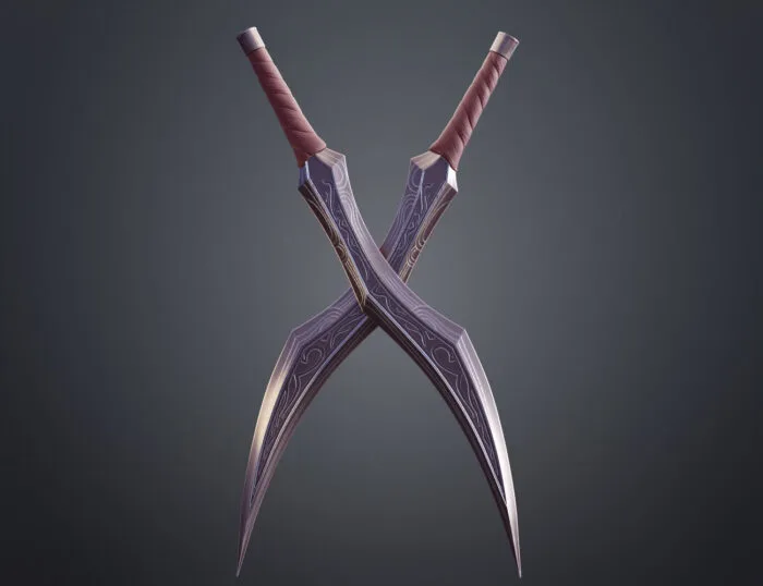 Katarina's Daggers - League of Legends Noxus — 3D printable STL model