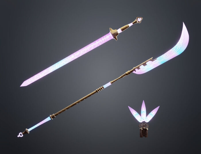 KPop Demon Hunters Weapon Set — 3D printable STL model
