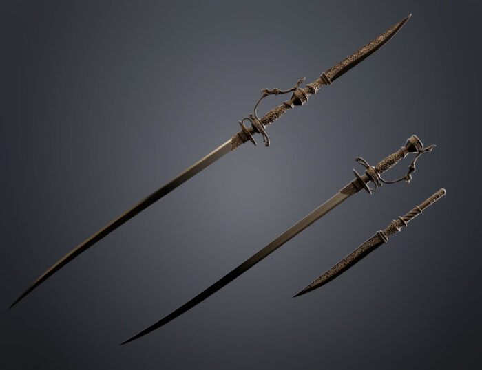 Lady Maria Rakuyo Blade - Bloodborne — 3D printable STL model