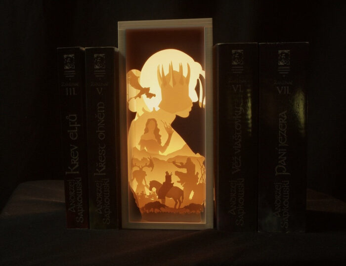 Witcher Book Nook — 3D printable STL model