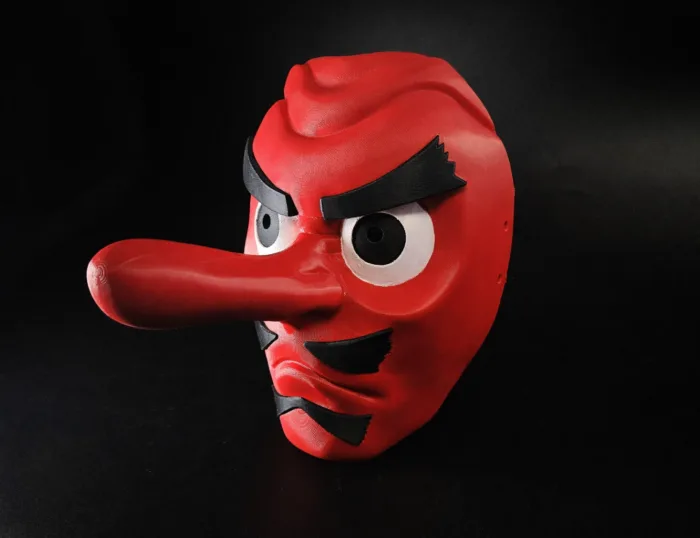 Demon Slayer Urokodaki Mask — 3D printable STL model