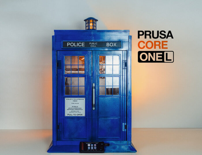 Tardis Cover for Prusa Core L — 3D printable STL model