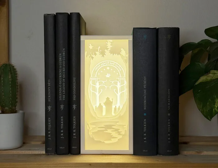Welcome To Moria LOTR Book Nook — 3D printable STL model