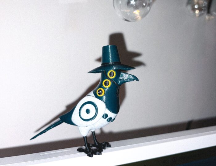 KPop Demon Hunters Sussie magpie bird — 3D printable STL model