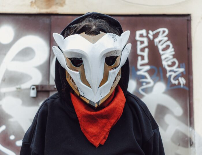 Ekko Firelighter Mask - Arcane — 3D printable STL model