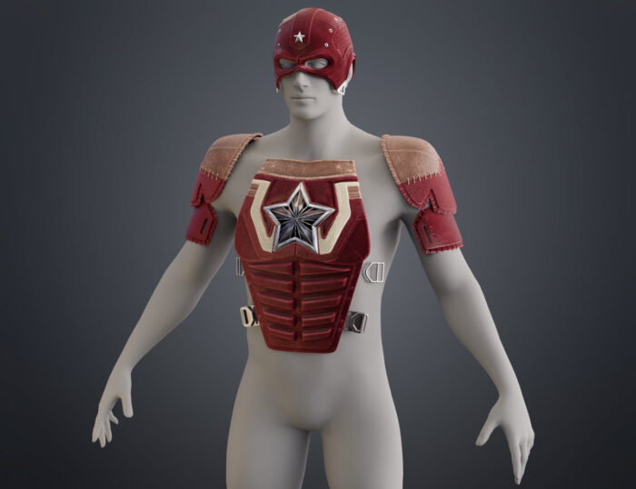 Red Guarian armor - Thunderbolts — 3D printable STL model