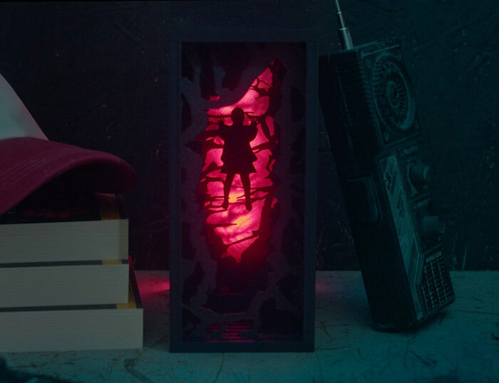 Stranger Things Book Nook Lamp — 3D printable STL model