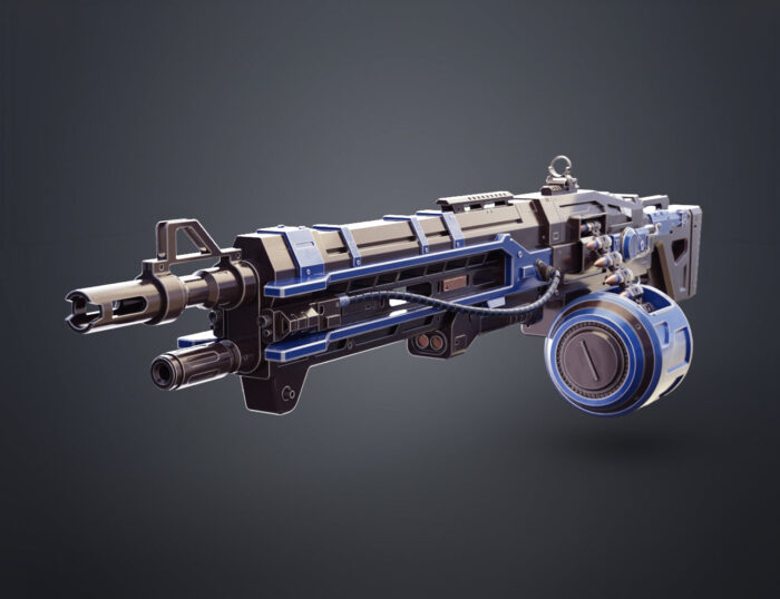 Thunderlord Machine Gun — 3D printable STL model
