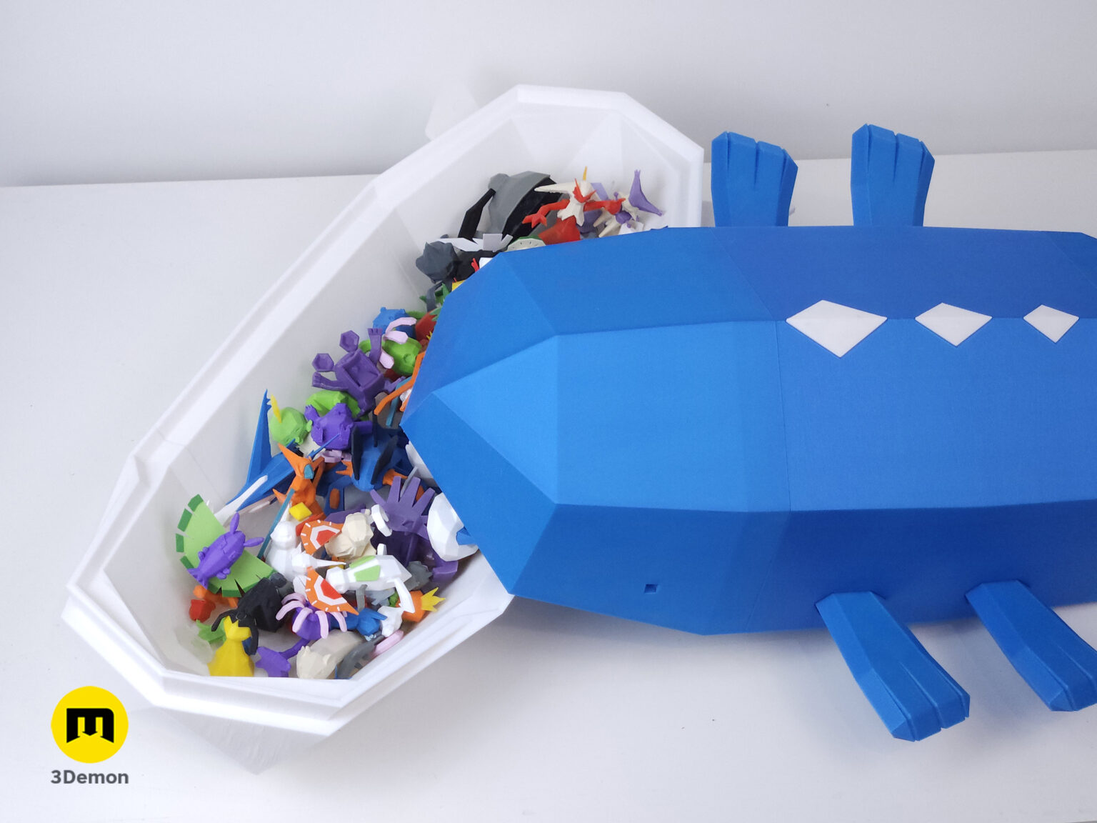 Wailord Box Low Poly Pokemon - Image 4