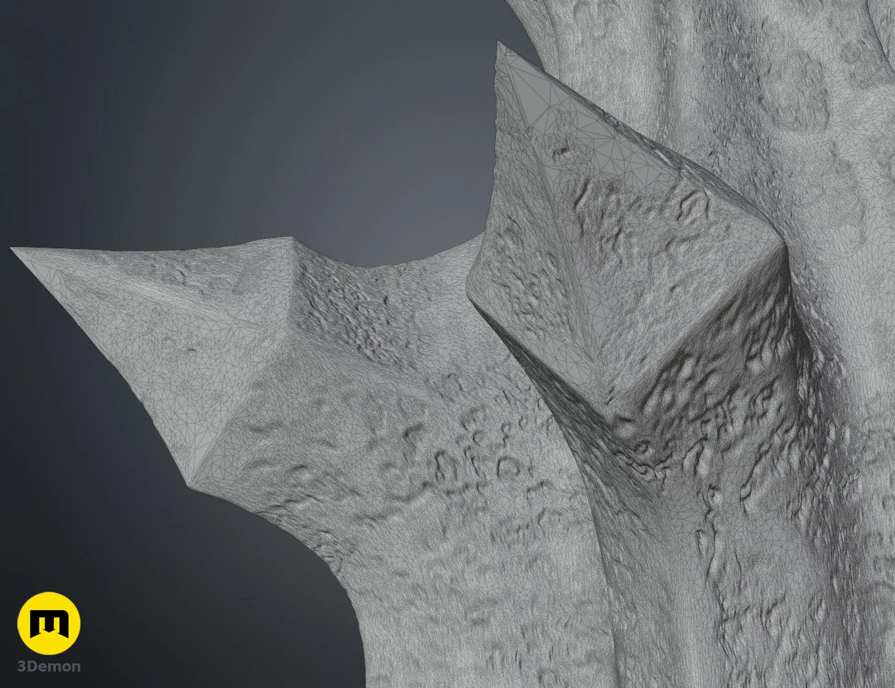 Render of Witch King of Angmar mesh 2 Flail 3Demon