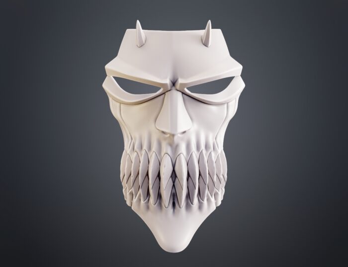Love Aikawa Hollow Mask - Bleach — 3D printable STL model