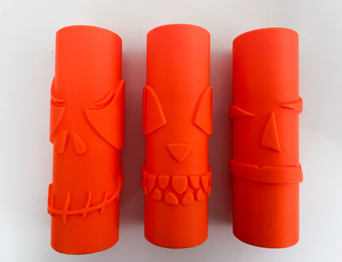 Jack-o'-Lantern Texture Roller Collection — 3D printable STL model